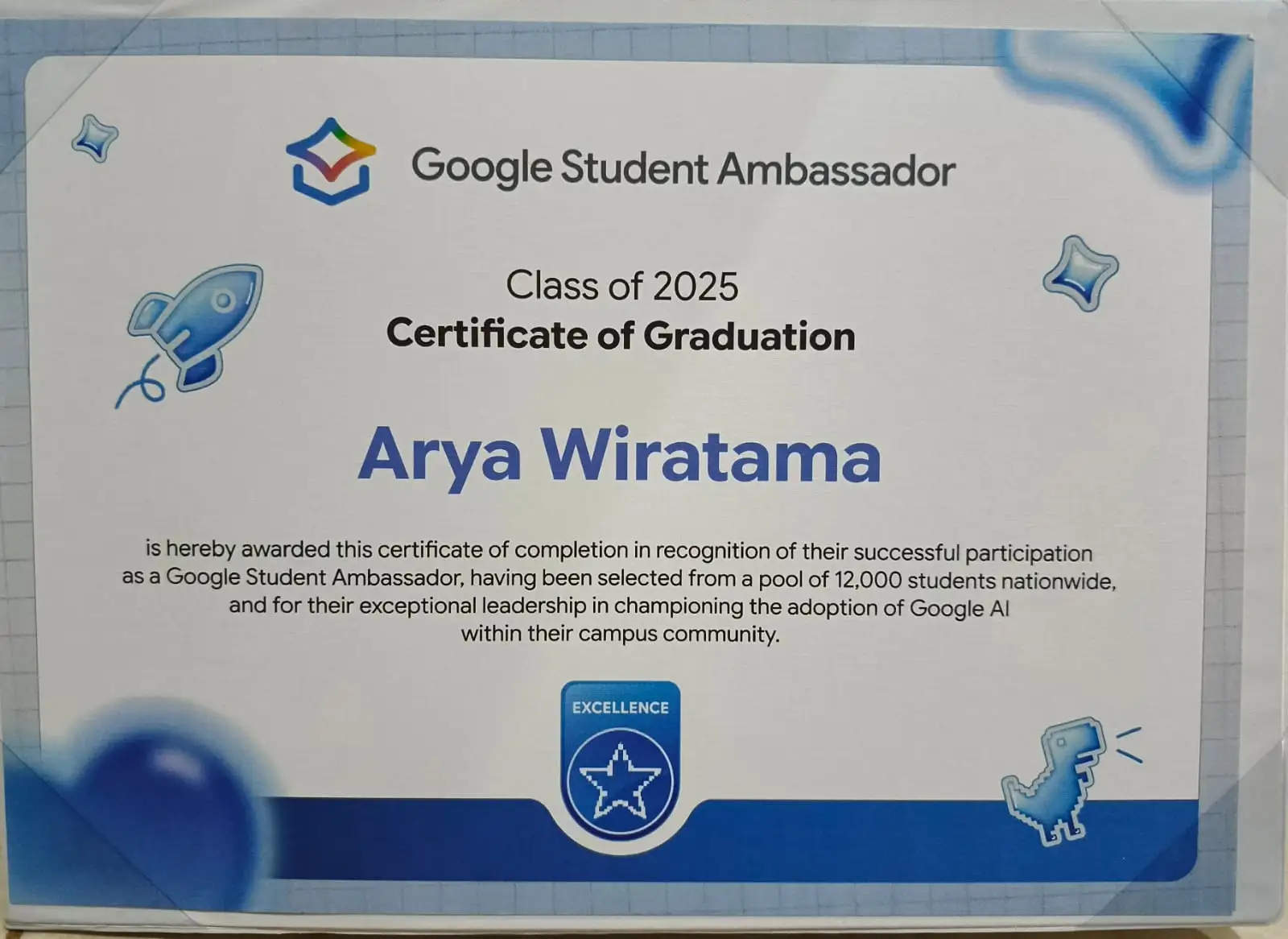 Graduation Certificate